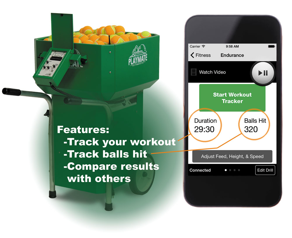 iPLAYMATE TENNIS WORKOUT TRACKER Products Stan Oley's Tennis